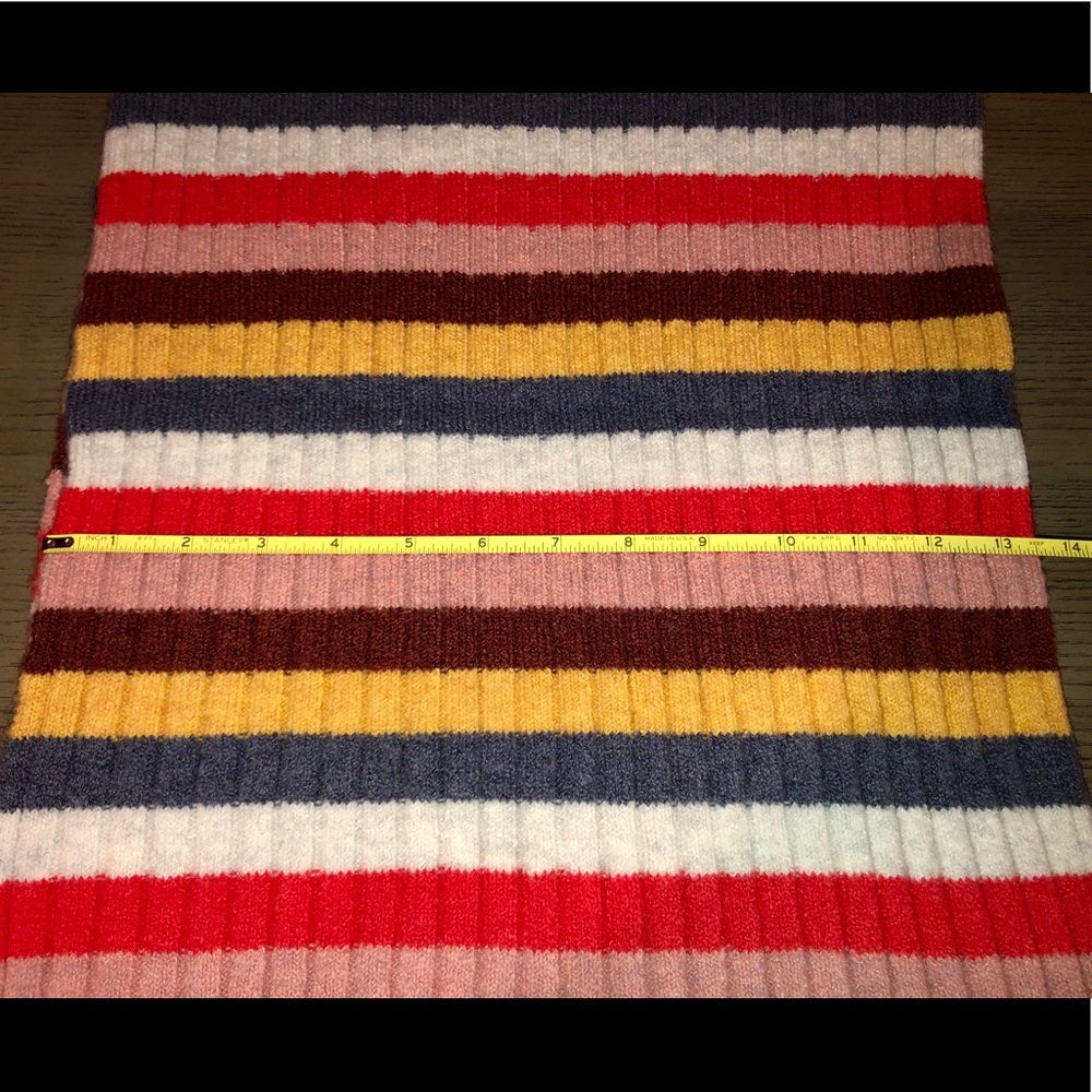 Sale! Multicolor MADEWELL Knit Scarf